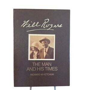 Will Rogers The Man And His Times Hardcover Book With Slipcase